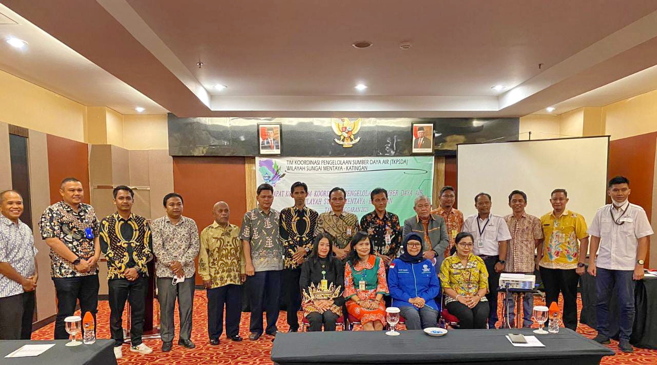 Rapat Komisi Tim Koordinasi Pengelolaan Sumber Daya Air Wilayah Sungai Mentaya-Katingan