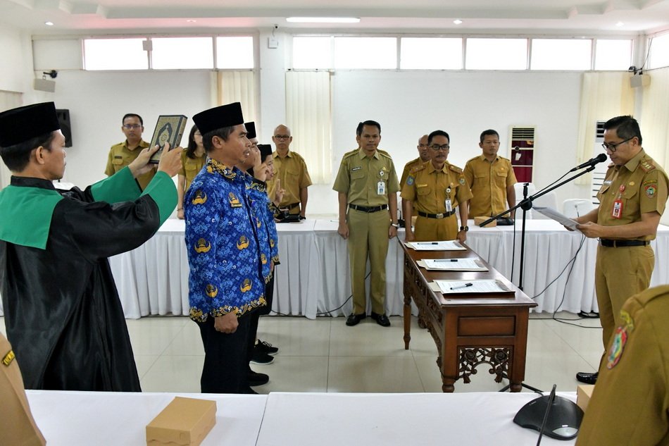 Pelantikan Fungsional Perencana di Lingkup Prov. Kalteng