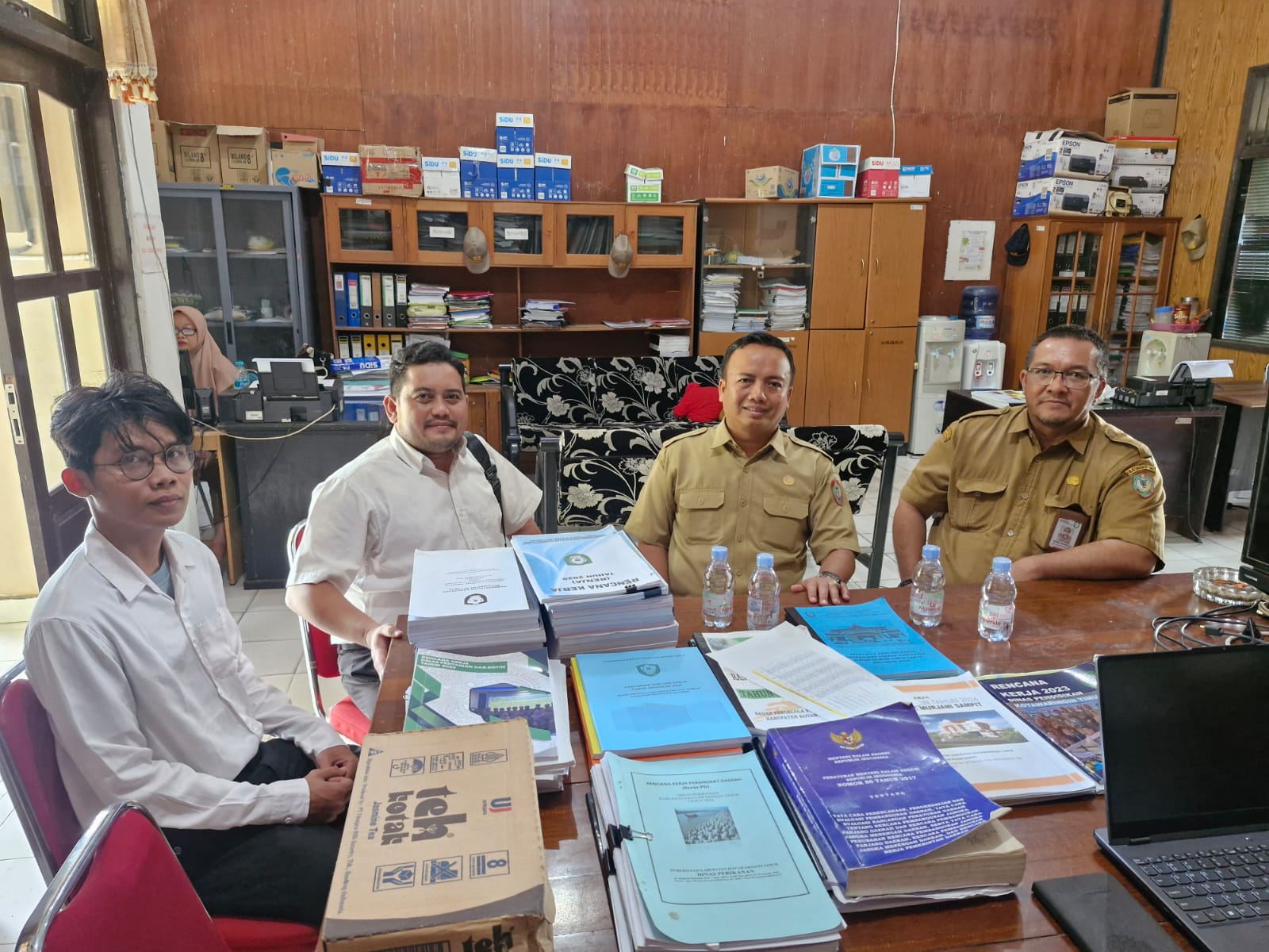Koordinasi Penetapan RPJPD 2025-2045 di Bappedalitbang Kabupaten Kotawaringin Timur
