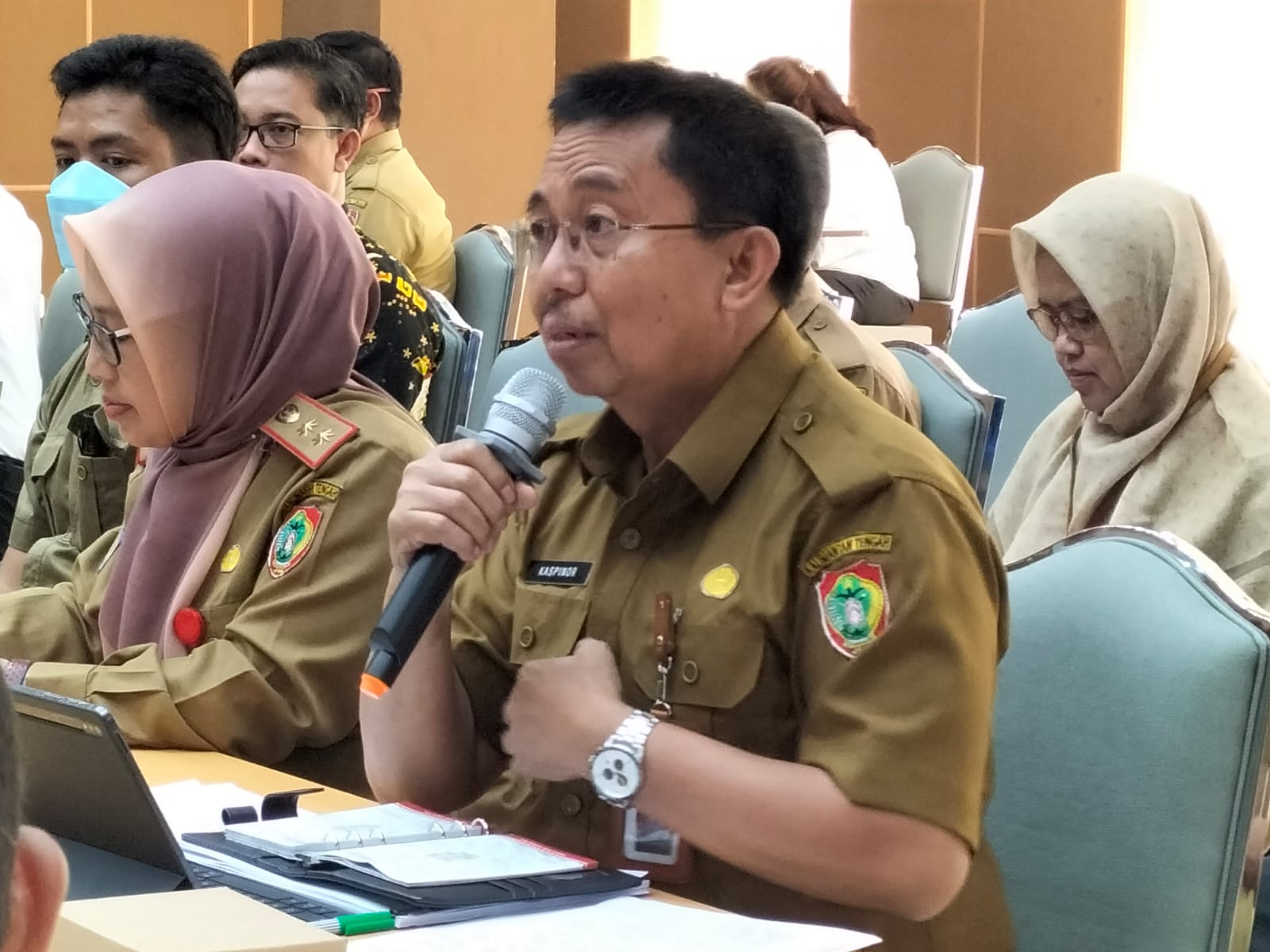 Kepala Bappedalitbang Narasumber FGD Terkait Program Food Estate di BPKP Perwakilan Kalteng